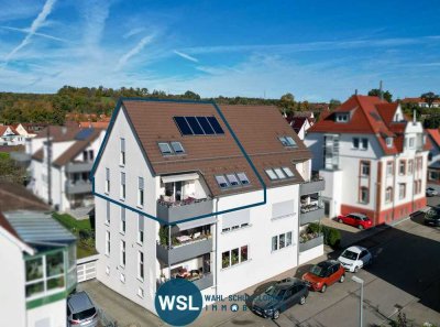 Top moderne Maisonettewohnung mit EBK, Aufzug und TG-Stellplatz in ruhiger Citylage