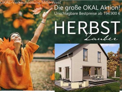 "Herbstzauber Aktionshaus" von  Okal-Haus in Derschen - Landkreis Altenkirchen