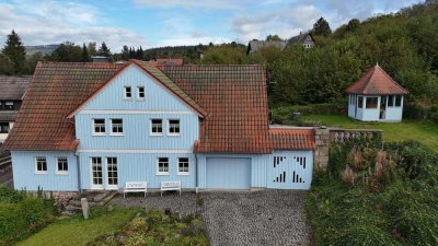 Freistehendes Einfamilienhaus Lieberhaberhaus Ferienhaus in Wildflecken