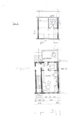 Stilvolle 2-Raum-Maisonette-Wohnung mit Balkon in Nauen