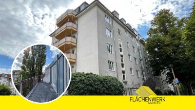 10 m² Balkon mit Grünblick | Sonnige DG-Wohnung inkl. TG-Stellplatz