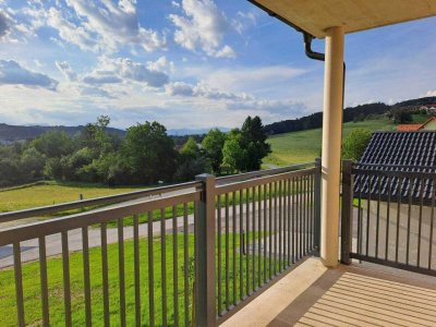 ERSTBEZUG, erhöhte SONNENHANG-LAGE, 3ZI mit Terrasse, GARTEN, 2 Parkplätze