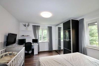 3-Zimmer-Wohnung mit Balkon, Garage und Gartenzugang in Stuttgart-Luginsland