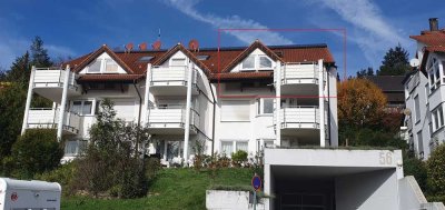 Traumhafte Aussicht  - Wunderschöne 3 Zimmer Maisonette Wohnung mit Balkon in ruhiger Lage