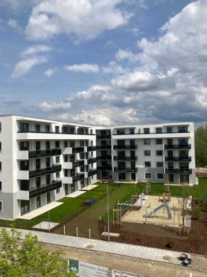 Erstvermietung- Exklusive 2-Zimmer- Neubauwohnung mit Balkon und EBK in Unterhaching