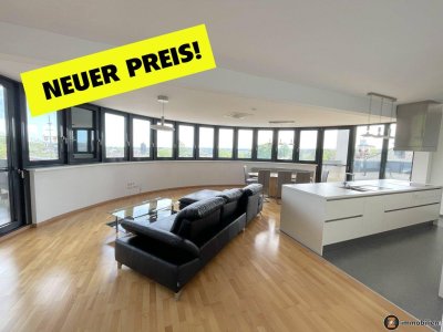 Jennersdorf: Traumhafte Penthousewohnung mit großen Dachterrassen und Carport