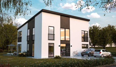 Neubau. Energieeffizientes KFW40-Einfamilienhaus zu verkaufen.