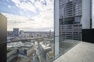 LEBEN ÜBER DEN DINGEN:  2-Zimmer-Wohnung mit Skylineblick