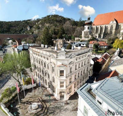 KIRCHENGASSE 1 II PRESTIGE UND ELEGANZ II WOHNUNGEN IN DENKMALGESCHÜTZEM MÖDLINGER STADTJUWEL II FUSSGÄNGERZONE