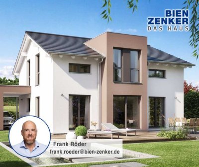 Bauen mit Bien-Zenker! | Modernes Einfamilienhaus inkl. Carport und PV-Anlage