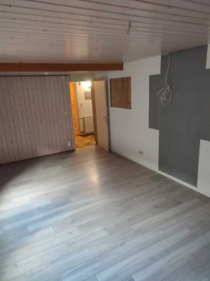 550 € Warmmiete, 48 m², 1 Zimmer, eigener Gartenbereich