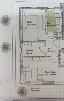 Schöne Penthouse-Wohnung