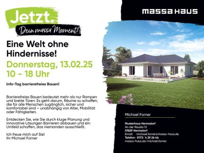 Infotag barrierefreies Bauen! - Donnerstag 13.02.2025 in Hermsdorf