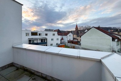 Schöne westseitige Dachterrassenwohnung