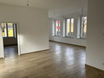 2-Zimmer-Loftwohnung EG mit Balkon, Carport und Wallbox in Triftern