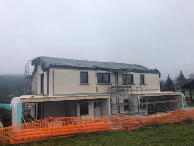 Traumhaftes Wohnen in Kärnten: Erstbezug Doppelhaushälfte mit Garten und Doppelcarport Belagsfertig!