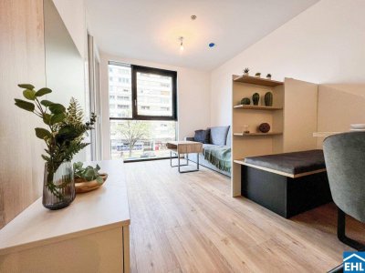 Moderne 2-Zimmer-Wohnung mit Einbauküche und Co-Working-Räumen – Perfekt für junge Paare!