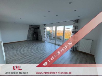 Gutweiler: Großzügige und renovierte Eigentumswohnung mit mehreren Terrassen - 124 m² und Garage!