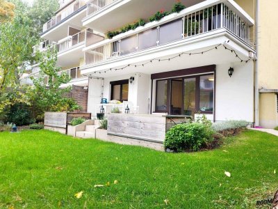 LUXURIÖSE, HOCHWERTIGE Gartenwohnung // 4 ZIMMER // 121 m² // 200 m² Garten // inkl. Garagenplatz in bester Lage im 1190 – nobler Bezirk!