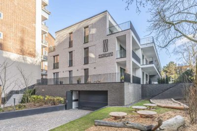 Traumhafte 3 Zimmer Neubau-Eigentumswohnung mit Balkon in ruhiger Hoflage