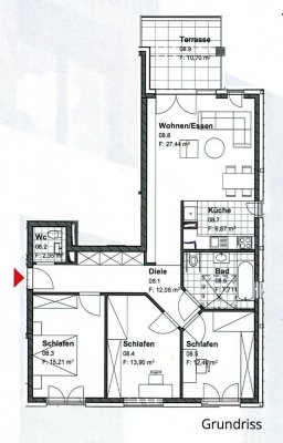 Neuwertige 4-Zimmer-Wohnung mit Balkon in (Merklingen) Weil der Stadt