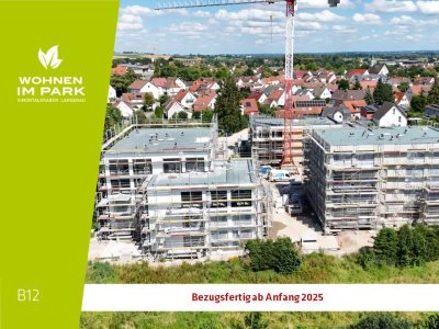 2-ZIMMER ETW IM 2. OG MIT BALKON - "WOHNEN IM PARK" IN LANGENAU - B12