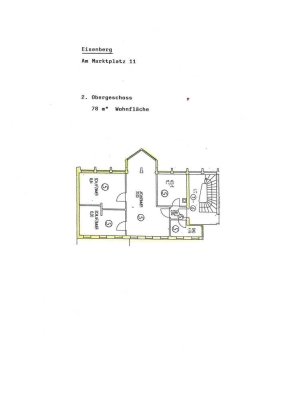 Große, gemütliche Wohnung im Stadtzentrum