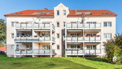 Entspannt Wohnen in Markranstädt – 3 Zimmer mit Balkon, doppeltem Stellplatz und Erbbaurecht