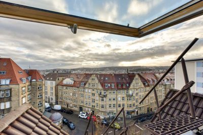 +++ Fernblick bis zum Fernsehturm - DG-Maisonette mit Studio und West-Terrasse - Aufzug +++