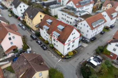 Sehr ansprechende Maisonette-Wohnung mit 4,5 Zimmer und 131 m² Wohnfläche in Ravensburg!