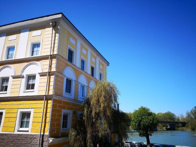 Single - Wohnung mit Blick auf den Inn in Obernberg am Inn (direkt gegenüber von Bad Füssing) provisionsfrei zu vermieten