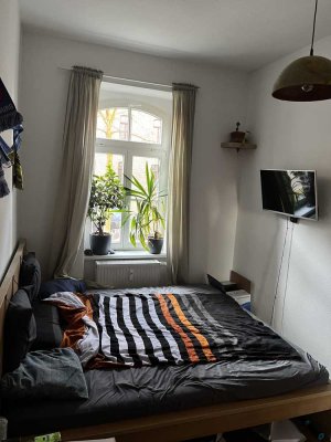 Attraktive 3-Zimmer-Erdgeschosswohnung mit Balkon und Einbauküche in Leipzig