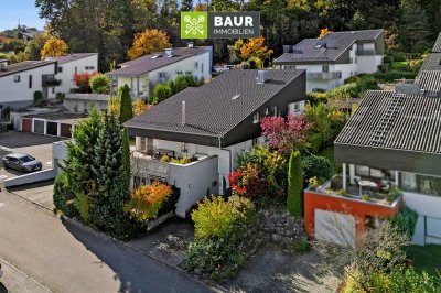 360° |Zeitnah bezugsfrei! Schicke 2,5-Zimmer-Hanggeschosswohnung mit Terrasse und Stellplatz in Berg