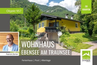 Einzigartig! Entzückendes Ferienhaus / Wohnhaus am Traunfluss