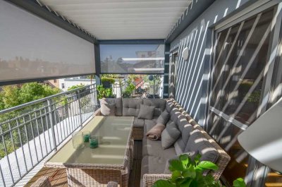 Traumwohnung mit 6 Zimmern, Dachterrasse und Balkon im Mühlwegviertel