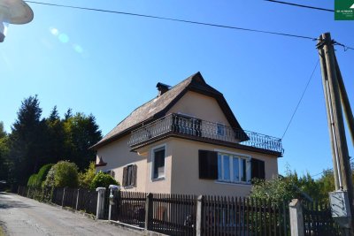 Haus mit Garten, Nebengebäude und Garage am Land zu vermieten !!