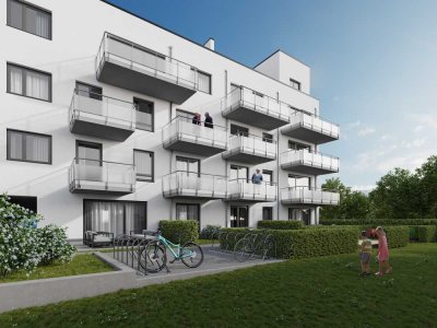 Modernes Wohnen im "Cityquartier Erkrath" WE15 3. OG mit Balkon