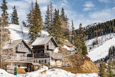 Zweitwohnsitz oder touristische Vermietung!Urige Troadkästen-Almhütten am Katschberg