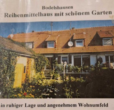 Charmantes Reihenmittelhaus mit gehobener Innenausstattung in Bodelshausen