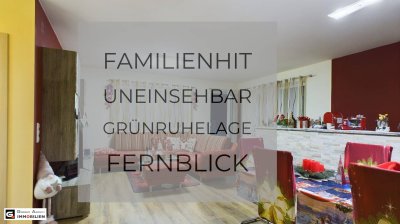 Familientraum - unverbaubare Grünruhelage mit Fernblick