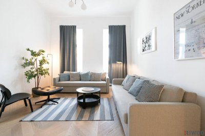 II MODERNE 2 ZIMMER ALTBAUWOHNUNG MIT 25m² TERRASSE II KOMPLETT MÖBLIERT II EINBAUKÜCHE II NÄHE U6 NÄHE U6/AKH/VOLKSOPER/WUKII AIRBNB