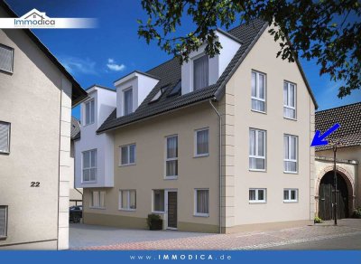 Neubauprojekt WOHNRESIDENZ II - Exklusive 3ZKB Obergeschosswohnung mit großen Balkon