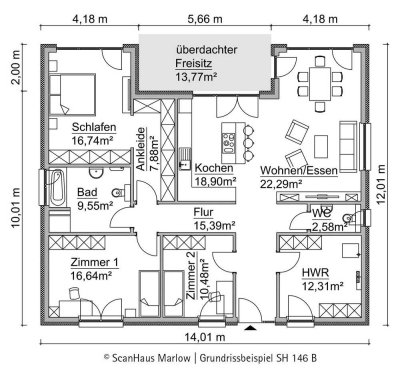 Großer Bungalow in angenehmer Wohnlage in Koblenz