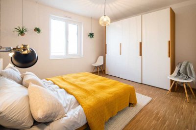 *Hoch hinaus 2-Zimmer Whg. mit Balkon - Dachterrasse - EBK - FBH*