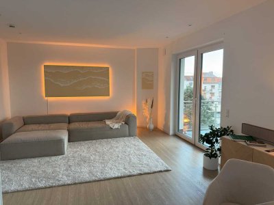 Neue lichtdurchflutete Wohnung mit Blick auf die Weser