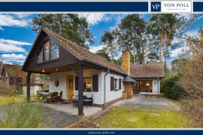 Idyllischer und gemütlicher Bungalow mit Garage und großem Grundstück in Seenähe