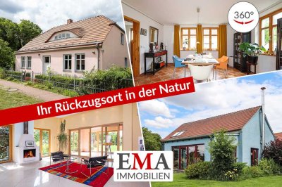 Kreativität im Grünen: Ein Landhaus und Atelier zum Verlieben!