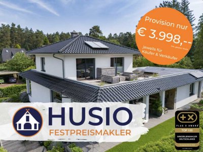 Klecker Waldsiedlung: Luxus-Villa mit Dachterrasse, Schwimmteich und gehobener Ausstattung