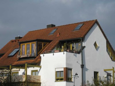 Traumhafte Dachterrassenwohnung mit Gallerie in der Alt-Buchenau mit Schwedenofen