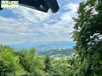 IDYLLISCHES TRADITIONSHAUS IN ERHÖHTER LAGE | PREISJUWEL ÜBER DEM WÖRTHERSEE | BERGPANORAMA | SONNIG